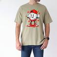 Valentine Baseball Heart Sports Men Boys Kid Men's Comfort Colors T-Shirt Khaki