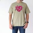 Valentine's Day Baseball Heart Softball Player Sports Lover Men's Comfort Colors T-Shirt Khaki Valentine's Day Baseball Heart Softball Player Sports Lover Men's Comfort Colors T-Shirt Khaki