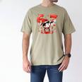 Valentines Day Six Seven Baseball 6 7 Meme Dab Heart Boys Men's Comfort Colors T-Shirt Khaki Valentines Day Six Seven Baseball 6 7 Meme Dab Heart Boys Men's Comfort Colors T-Shirt Khaki