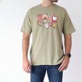 XOXO Physical Education Valentines Day Baseball Football Men Men's Comfort Colors T-Shirt Khaki XOXO Physical Education Valentines Day Baseball Football Men Men's Comfort Colors T-Shirt Khaki