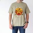 Youth Boy Baseball Jesus Saves Christian Baseball Religious Men's Comfort Colors T-Shirt Khaki Youth Boy Baseball Jesus Saves Christian Baseball Religious Men's Comfort Colors T-Shirt Khaki