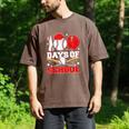 100 Days Of School Baseball Boys Kids Students Men's Comfort Colors T-Shirt Espresso 100 Days Of School Baseball Boys Kids Students Men's Comfort Colors T-Shirt Espresso