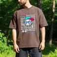 100 Days Of School Baseball Drip Ice Cream Boys Kids Men's Comfort Colors T-Shirt Espresso
