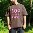 100 Days Of School Baseball Ice Cream Drip 100th Day Boys Men's Comfort Colors T-Shirt Espresso