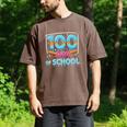100 Days Of School Drip Ice Cream Baseball For Teacher Kids Premium Tri-Blend Men's Comfort Colors T-Shirt Espresso