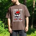 100 Days Of School Retro Baseball Sport For Boys Teachers Men's Comfort Colors T-Shirt Espresso 100 Days Of School Retro Baseball Sport For Boys Teachers Men's Comfort Colors T-Shirt Espresso