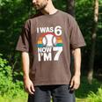 I Was 6 Now Im 7 Baseball Birthday Age 7 Men's Comfort Colors T-Shirt Espresso I Was 6 Now Im 7 Baseball Birthday Age 7 Men's Comfort Colors T-Shirt Espresso