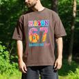 6 7 Mason Baseball Drip Number 67 Player Or 67th Birthday Men's Comfort Colors T-Shirt Espresso