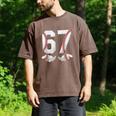 67 Six Seven Number 6 7 Meme Baseball Six Seven For Boys Men Men's Comfort Colors T-Shirt Espresso