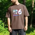 6th Birthday Boy Bro I'm 6 Year Old Baseball Ice Cream Drip Men's Comfort Colors T-Shirt Espresso 6th Birthday Boy Bro I'm 6 Year Old Baseball Ice Cream Drip Men's Comfort Colors T-Shirt Espresso