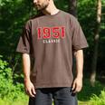 75 Year Old 1951 Classic Baseball Fan 75th Birthday Men's Comfort Colors T-Shirt Espresso