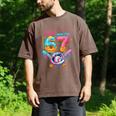 7th Birthday Boys I Was 6 Now I'm 7 Baseball Ice Cream Drip Men's Comfort Colors T-Shirt Espresso 7th Birthday Boys I Was 6 Now I'm 7 Baseball Ice Cream Drip Men's Comfort Colors T-Shirt Espresso
