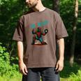Backstop Catcher Baseball Graphic Men's Comfort Colors T-Shirt Espresso