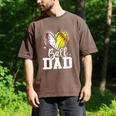 Ball Dad Softball Baseball Dad Daddy Premium Men's Comfort Colors T-Shirt Espresso