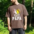 Ball Papa Softball Baseball Dad Fathers Day Premium Men's Comfort Colors T-Shirt Espresso Ball Papa Softball Baseball Dad Fathers Day Premium Men's Comfort Colors T-Shirt Espresso