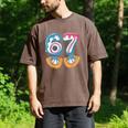 Baseball 67 Ice Cream Drip 67 Meme Player T-Shirt Men's Comfort Colors T-Shirt Espresso