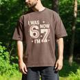 Baseball 7th Birthday 6 7 Years Old I Was 6 Now I'm 7 Men's Comfort Colors T-Shirt Espresso