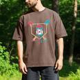 Baseball 8 Year Old Ice Cream Drip 8th Birthday Boys Player Men's Comfort Colors T-Shirt Espresso