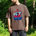 Baseball Bat Hands Drip 67 Six Seven Gen Alpha Slang Meme Men's Comfort Colors T-Shirt Espresso