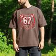 Baseball Candy Cane Drip 6 7 Six Seven Meme Christmas Boys Men's Comfort Colors T-Shirt Espresso Baseball Candy Cane Drip 6 7 Six Seven Meme Christmas Boys Men's Comfort Colors T-Shirt Espresso