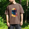 Baseball Catcher Mask Ice Cream Dripping Baseball Fan Boys Men's Comfort Colors T-Shirt Espresso Baseball Catcher Mask Ice Cream Dripping Baseball Fan Boys Men's Comfort Colors T-Shirt Espresso