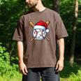 Baseball Christmas Lights Santa Christmas Baseball Player Men's Comfort Colors T-Shirt Espresso Baseball Christmas Lights Santa Christmas Baseball Player Men's Comfort Colors T-Shirt Espresso