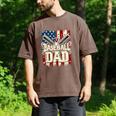 Baseball Dad American USA Flag Dada Men Baseball Fathers Day Men's Comfort Colors T-Shirt Espresso Baseball Dad American USA Flag Dada Men Baseball Fathers Day Men's Comfort Colors T-Shirt Espresso