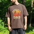Baseball Dad Father Son Proud Daddy Papa Grandpa Sports Men's Comfort Colors T-Shirt Espresso
