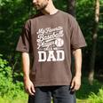 Baseball Dad My Favorite Baseball Player Calls Me Dad Men's Comfort Colors T-Shirt Espresso