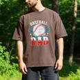 Baseball Dad Happy Fathers Day Dad Daddy Baseball Lover Men's Comfort Colors T-Shirt Espresso