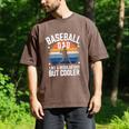 Baseball Dad Like a Regular Dad But Cooler Premium Men's Comfort Colors T-Shirt Espresso Baseball Dad Like a Regular Dad But Cooler Premium Men's Comfort Colors T-Shirt Espresso
