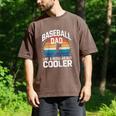Baseball Dad Like a Regular Dad But Cooler Raglan Baseball Tee Men's Comfort Colors T-Shirt Espresso