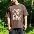 Baseball Dad Retro American Flag Style Men's Comfort Colors T-Shirt Espresso