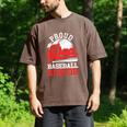 Baseball Dad Shirt Proud Dad Of A Baseball 2025 Senior Men's Comfort Colors T-Shirt Espresso