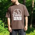 Baseball Dad Softball Game Rookie Dad Baseball Men's Comfort Colors T-Shirt Espresso