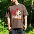 Baseball Daddy Baseball Heart Family Matching Men's Comfort Colors T-Shirt Espresso