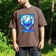 Baseball Drip Ice Cream Blue Glow Melt Ball Graphic Men's Comfort Colors T-Shirt Espresso Baseball Drip Ice Cream Blue Glow Melt Ball Graphic Men's Comfort Colors T-Shirt Espresso