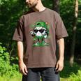 Baseball Drip Ice Cream Shamrock Kids Boy St Patrick’s Day Men's Comfort Colors T-Shirt Espresso