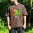Baseball Drip Ice Cream St Patricks Day Shamrock Men's Comfort Colors T-Shirt Espresso Baseball Drip Ice Cream St Patricks Day Shamrock Men's Comfort Colors T-Shirt Espresso