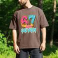 Baseball Drip Number 67 Player Trendy 6 7 Meme Men's Comfort Colors T-Shirt Espresso