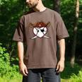 Baseball Heart Pirate Hat Crossed Swords Men Boys Kids Youth Men's Comfort Colors T-Shirt Espresso Baseball Heart Pirate Hat Crossed Swords Men Boys Kids Youth Men's Comfort Colors T-Shirt Espresso