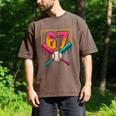 Baseball Ice Cream Drip Number 67 Player 67th Birthday Premium Tri-Blend Men's Comfort Colors T-Shirt Espresso Baseball Ice Cream Drip Number 67 Player 67th Birthday Premium Tri-Blend Men's Comfort Colors T-Shirt Espresso