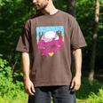 Baseball Life Lifestyle Home Plate Ice Cream Drip Men Boys Men's Comfort Colors T-Shirt Espresso
