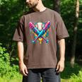 Baseball Player Ice Cream Drip Men's Comfort Colors T-Shirt Espresso Baseball Player Ice Cream Drip Men's Comfort Colors T-Shirt Espresso