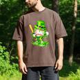 Baseball Player Ice Cream Drip Shamrocks St Patrick's Day Men's Comfort Colors T-Shirt Espresso Baseball Player Ice Cream Drip Shamrocks St Patrick's Day Men's Comfort Colors T-Shirt Espresso