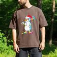 Baseball Snowman Drip Cool Christmas Men Boys Girls Men's Comfort Colors T-Shirt Espresso