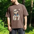 Boys Kids 67 Six Seven Sunglasses Dabbing Baseball Lover Men's Comfort Colors T-Shirt Espresso