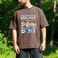 Brother Of The Birthday Boy Baseball Ice Cream Drip Matching Men's Comfort Colors T-Shirt Espresso Brother Of The Birthday Boy Baseball Ice Cream Drip Matching Men's Comfort Colors T-Shirt Espresso