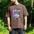 Bruh Baseball Drip Boys Youth Ice Cream Dripping Baseball Men's Comfort Colors T-Shirt Espresso Bruh Baseball Drip Boys Youth Ice Cream Dripping Baseball Men's Comfort Colors T-Shirt Espresso