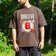 Bruh I'm 8 Baseball 8th Birthday Sports 8 Year Old Boy Men's Comfort Colors T-Shirt Espresso
